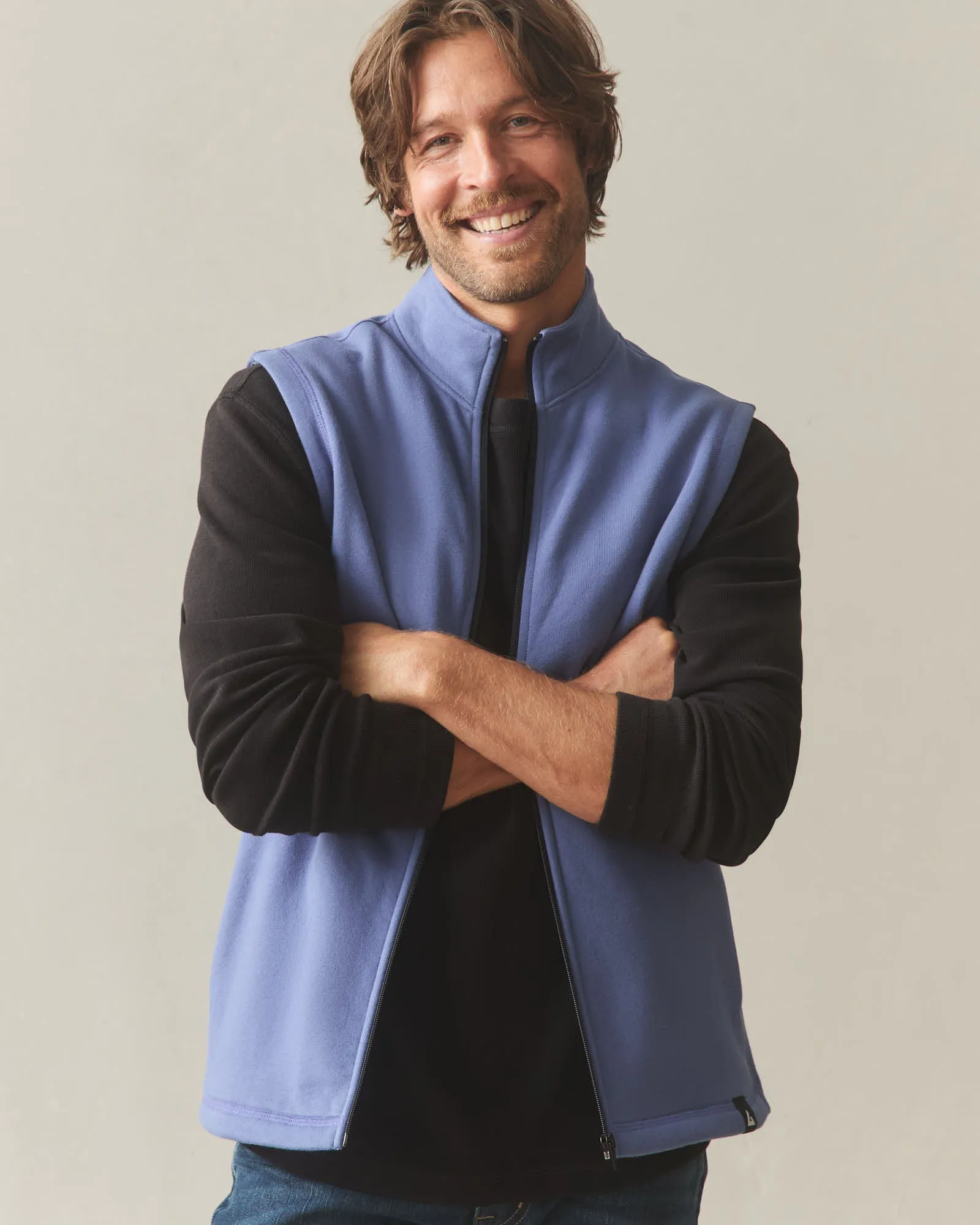 Men's Midweight Vest - Coastal Fjord sold by American Giant product image thumbnail 3