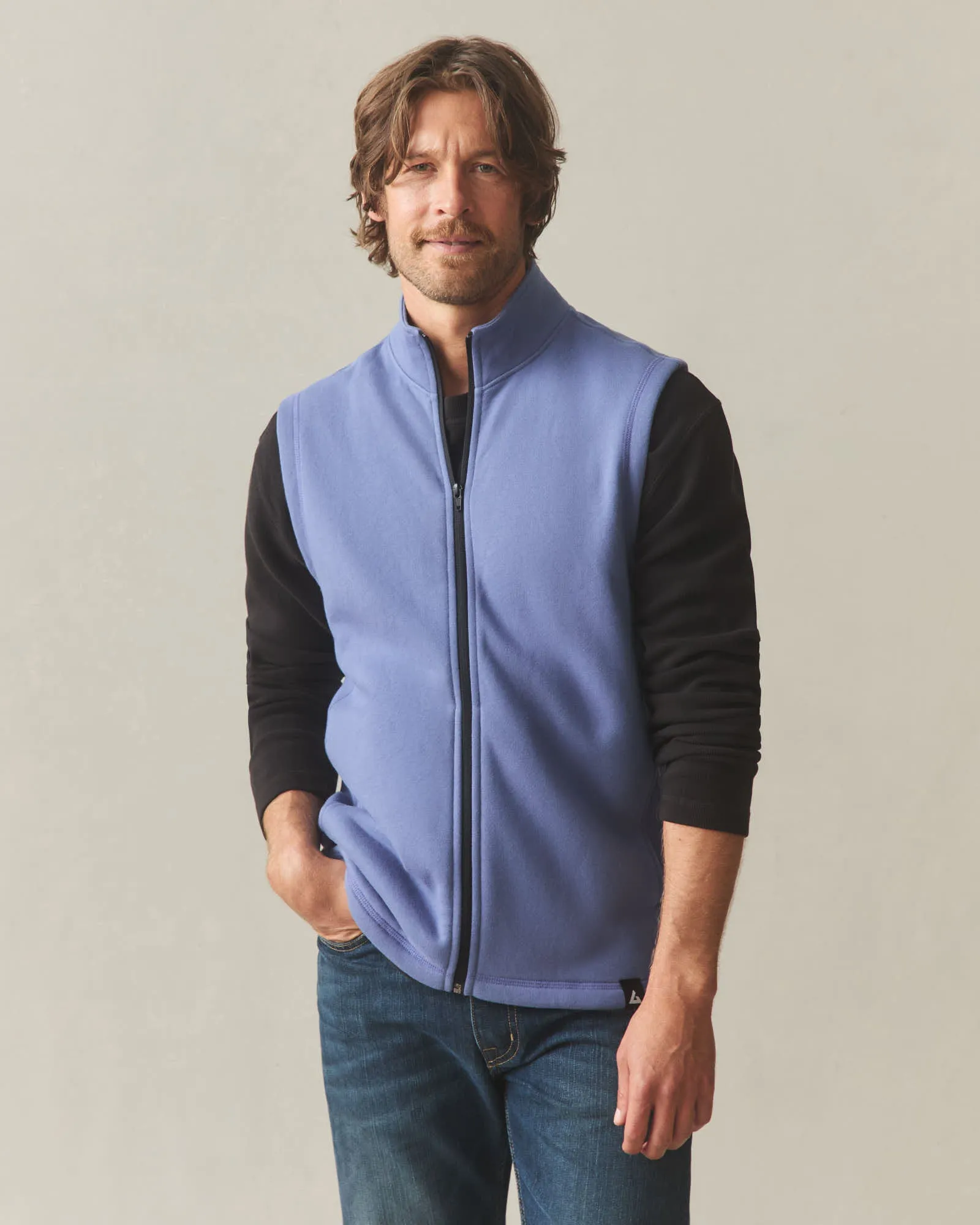 Men's Midweight Vest - Coastal Fjord sold by American Giant product image thumbnail 2