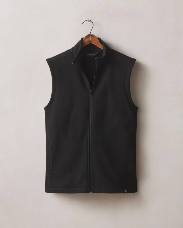 Men's Midweight Vest - Black sold by American Giant