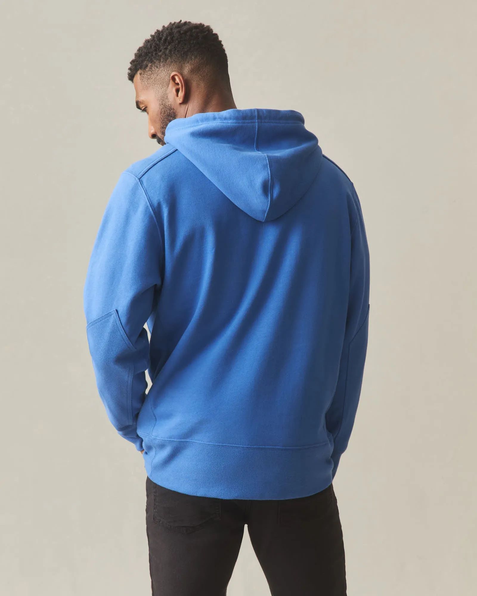 Men's Classic Pullover - Bright Cobalt sold by American Giant product image thumbnail 3