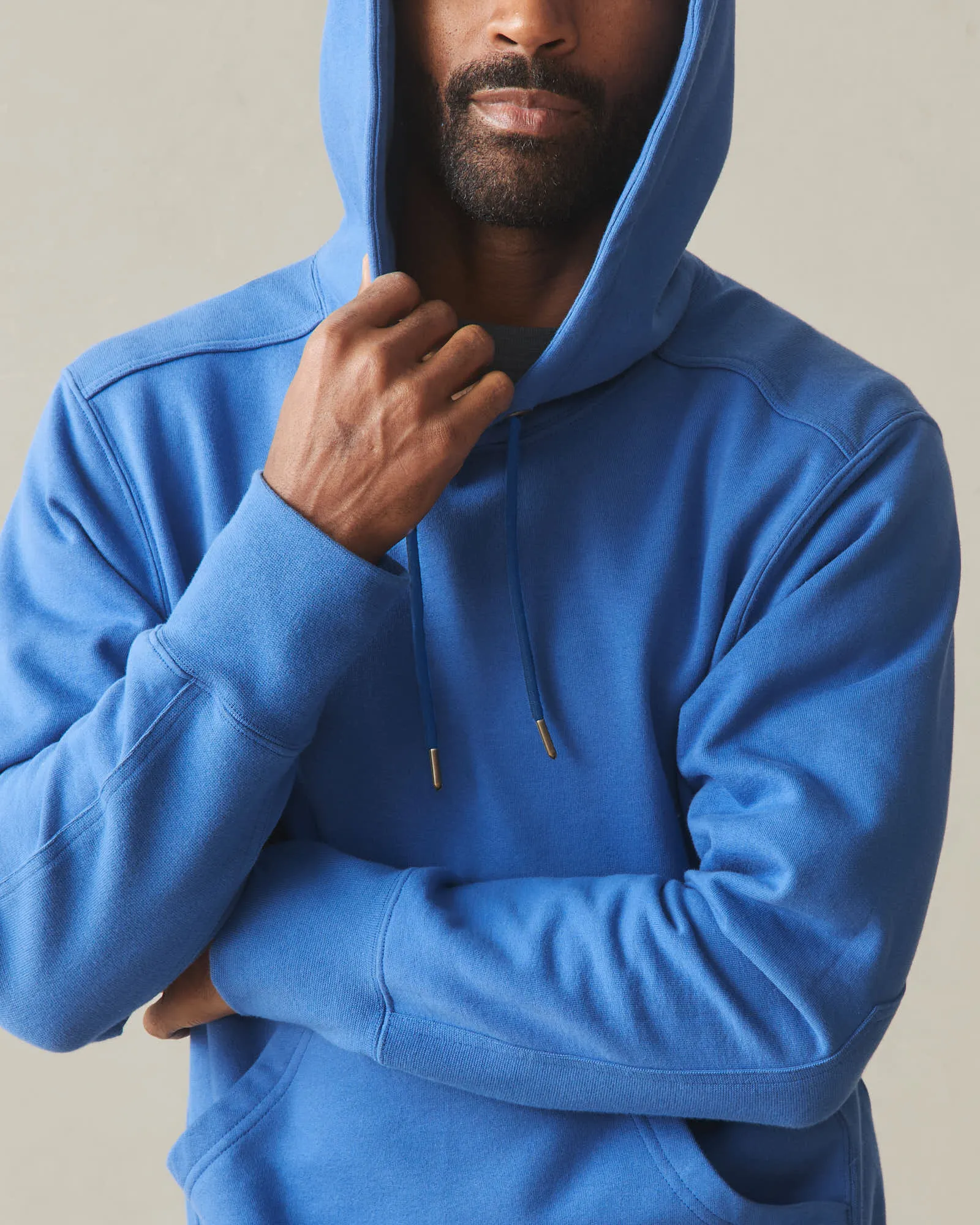 Men's Classic Pullover - Bright Cobalt sold by American Giant product image thumbnail 5