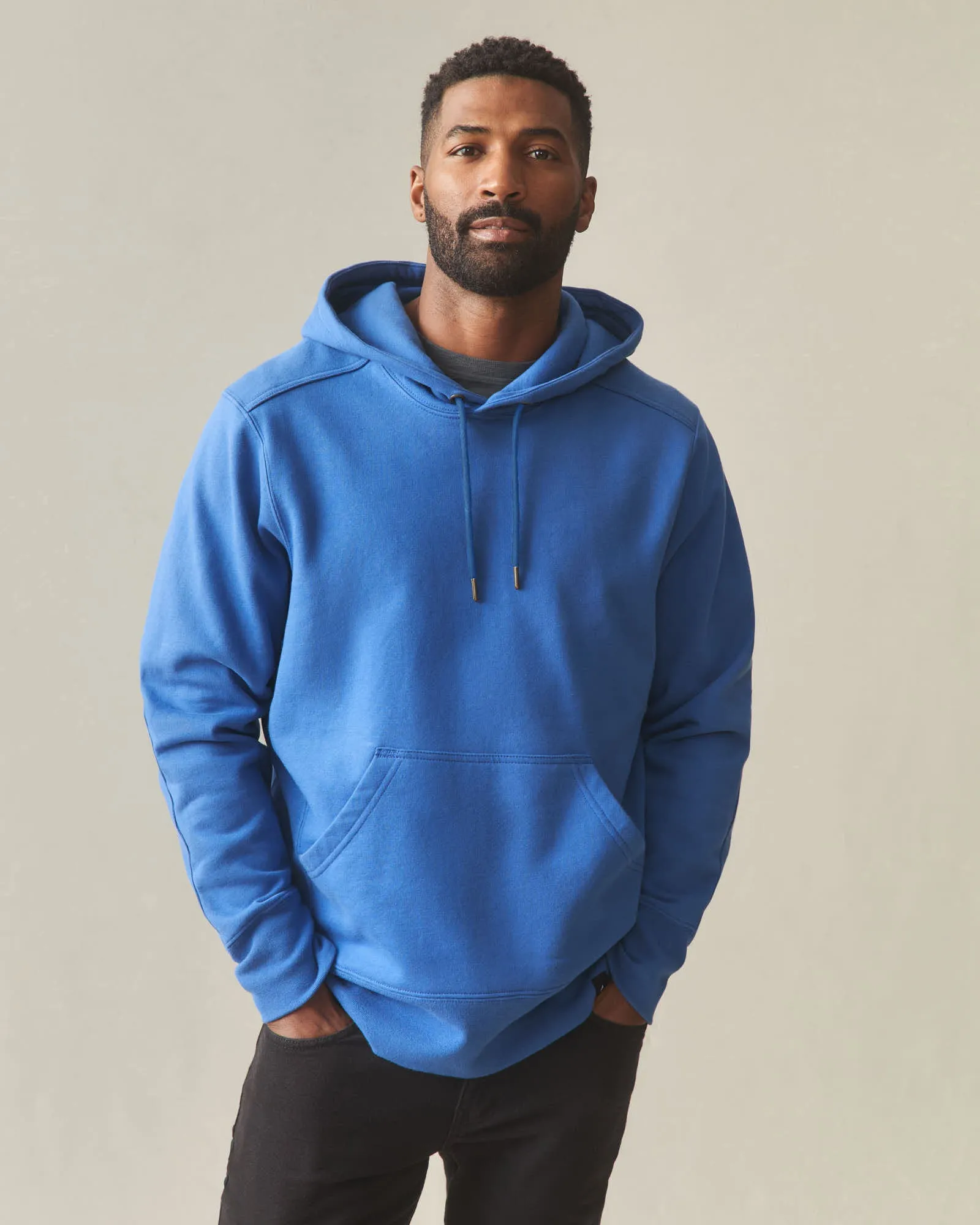 Men's Classic Pullover - Bright Cobalt sold by American Giant product image thumbnail 2