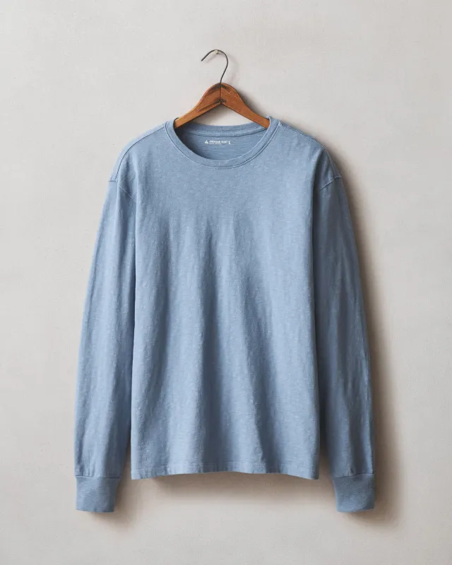 Men's Premium Slub Crew Tee Long Sleeve - Infinity sold by American Giant