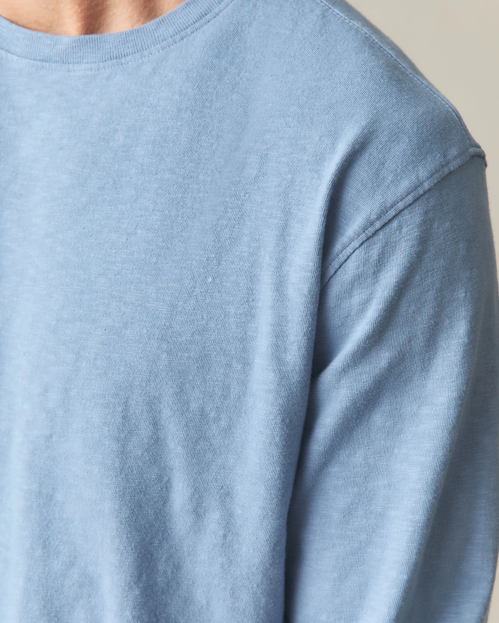 Men's Premium Slub Crew Tee Long Sleeve - Infinity sold by American Giant product image thumbnail 5