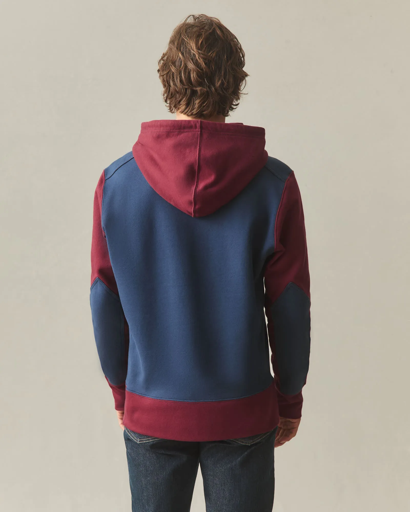 Men's Classic Pullover Vault - Pomegranate Spellbound sold by American Giant product image thumbnail 4
