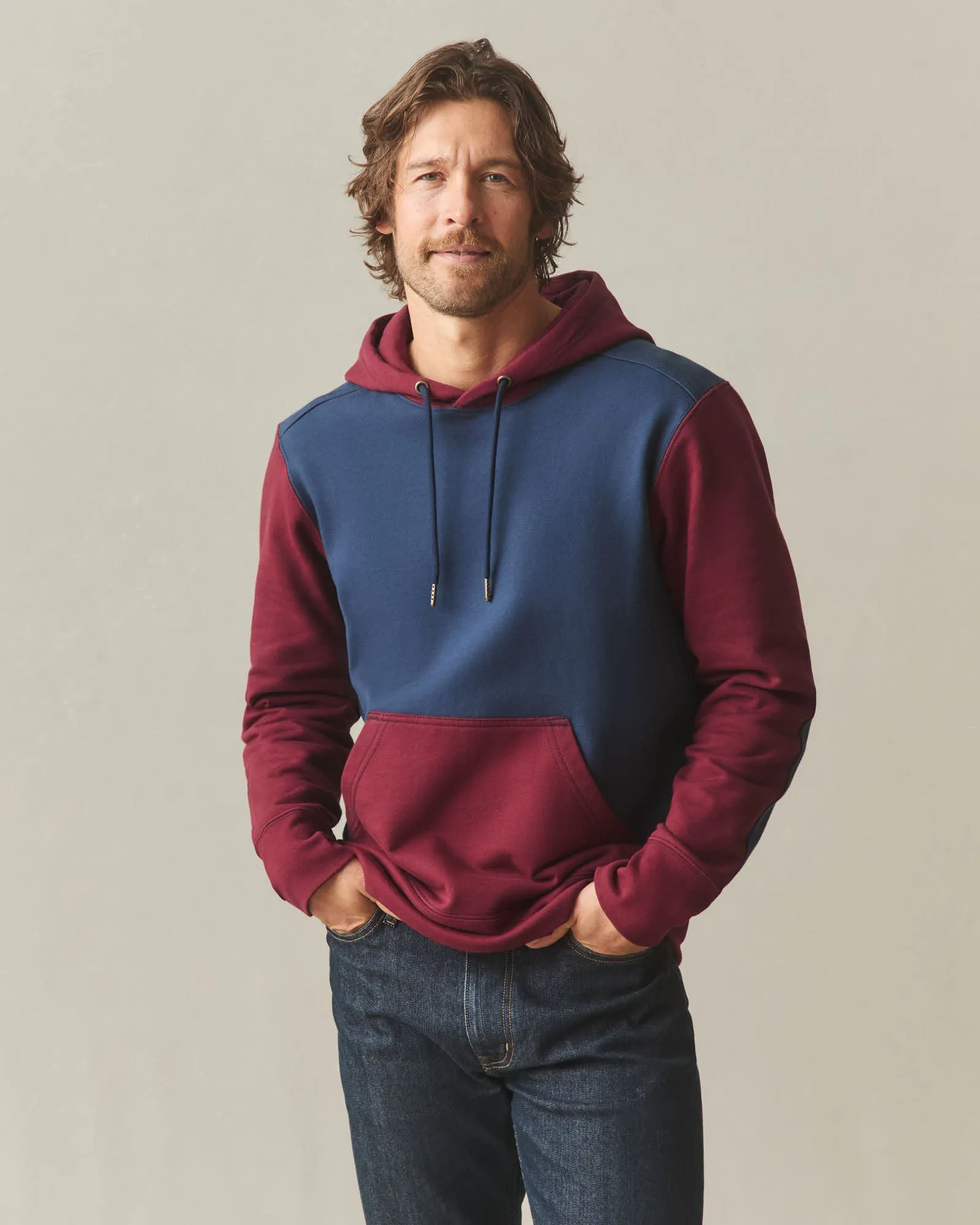 Men's Classic Pullover Vault - Pomegranate Spellbound sold by American Giant product image thumbnail 2