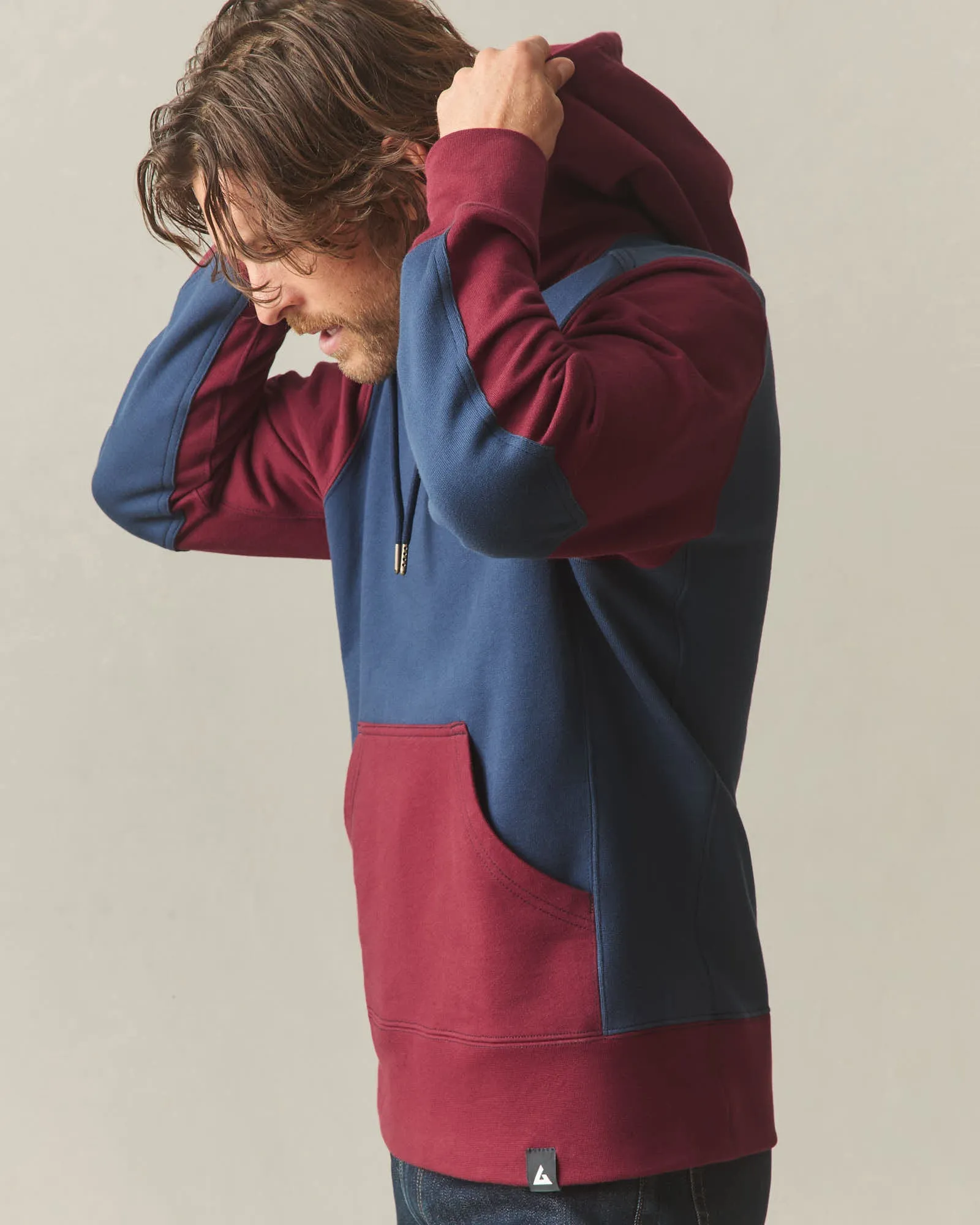 Men's Classic Pullover Vault - Pomegranate Spellbound sold by American Giant product image thumbnail 3