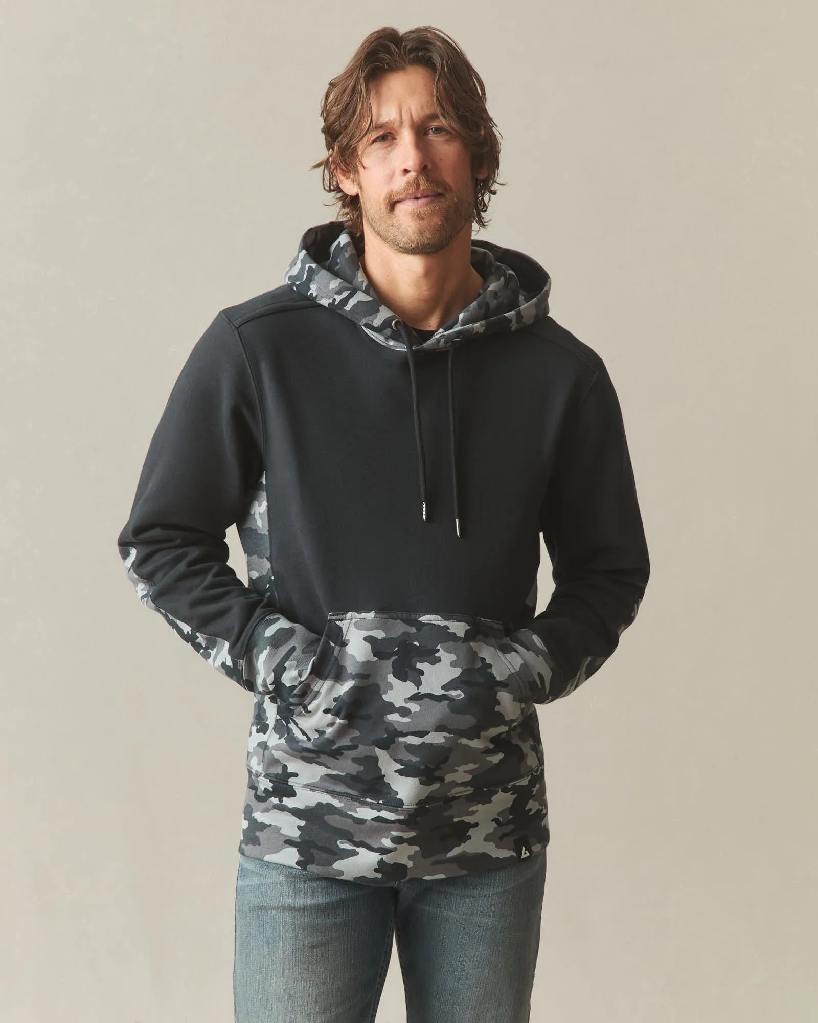 Men's Classic Pullover Vault - Black Camo sold by American Giant product image thumbnail 2