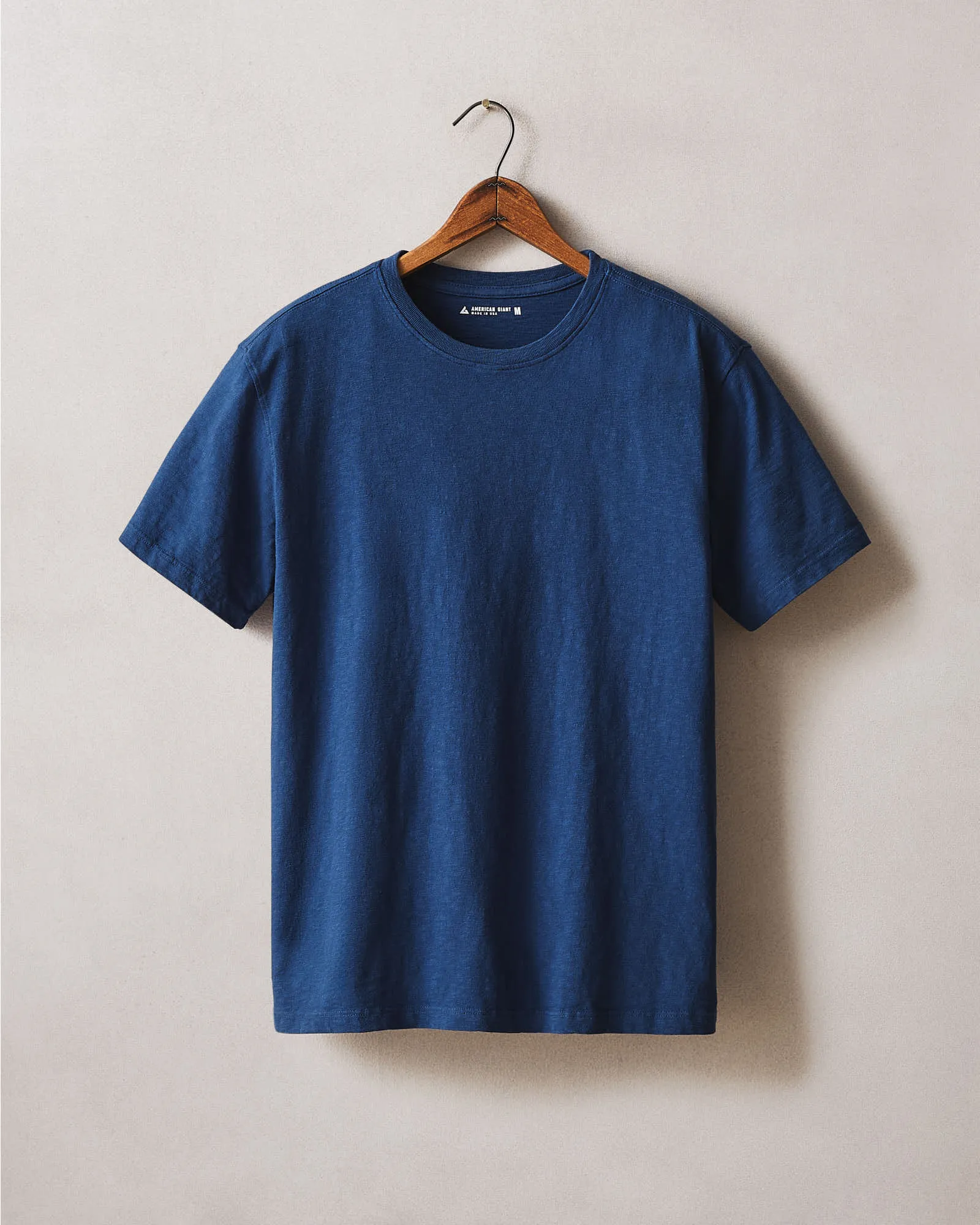 Men's Premium Slub Crew Tee - Estate Blue sold by American Giant