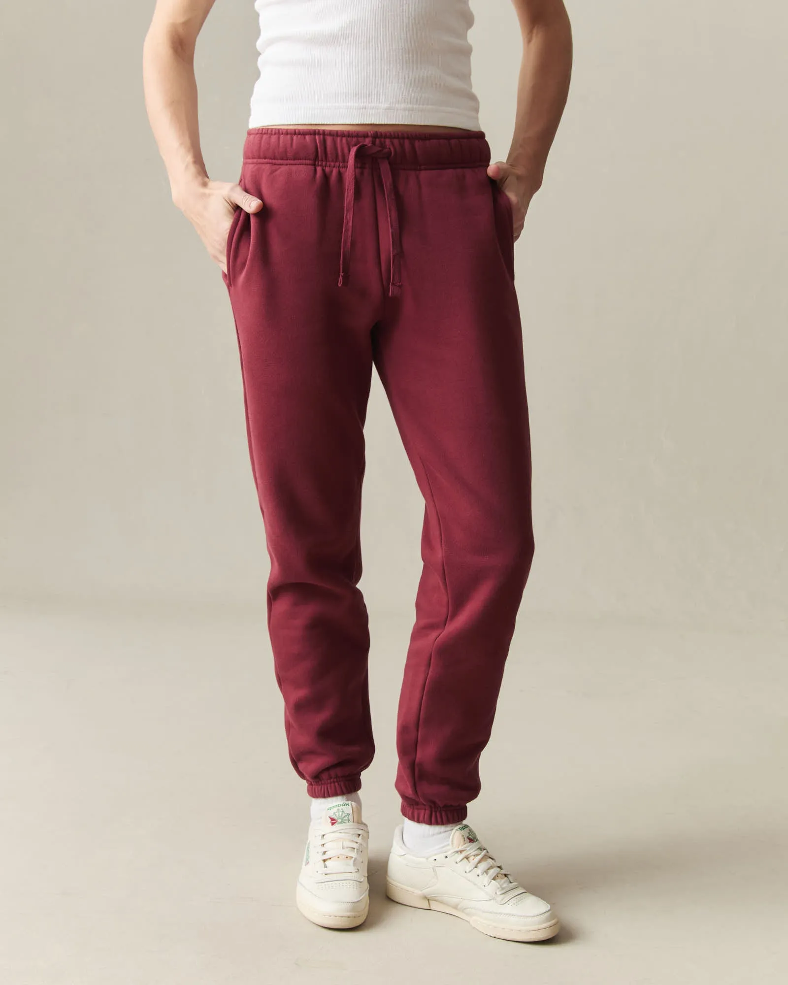 Women's Classic Sweatpant - Pomegranate sold by American Giant