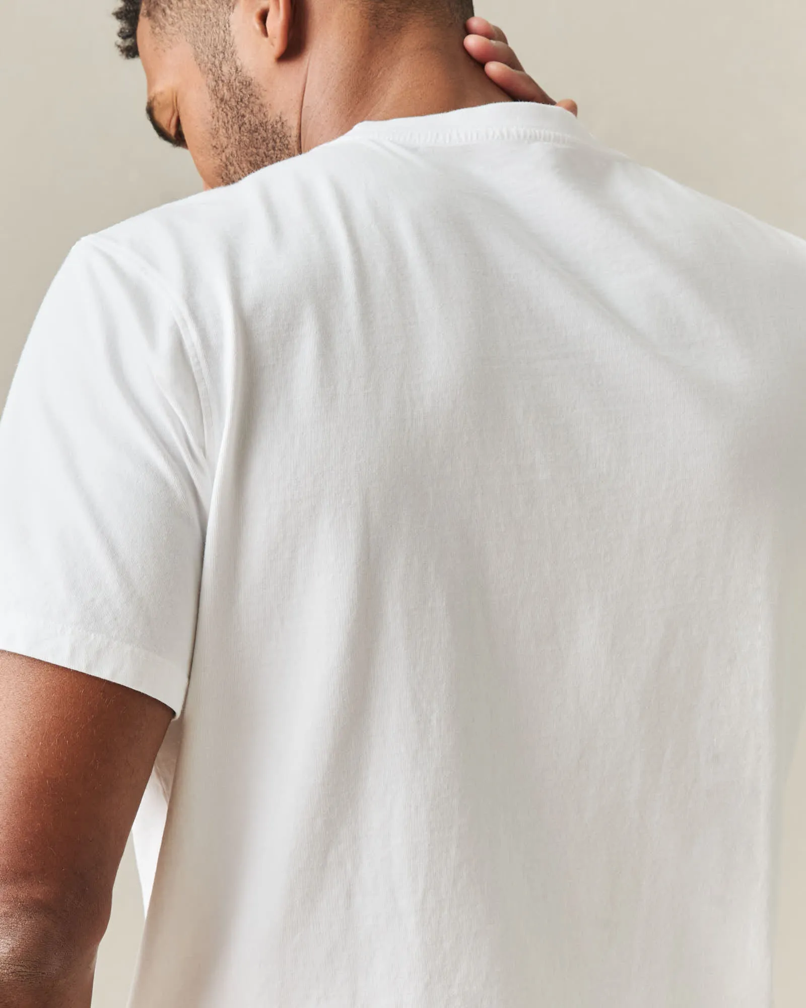 Men's Midweight Tee - White sold by American Giant product image thumbnail 5