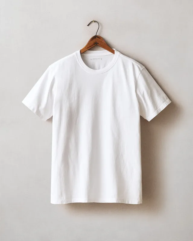 Men's Midweight Tee - White made by American Giant