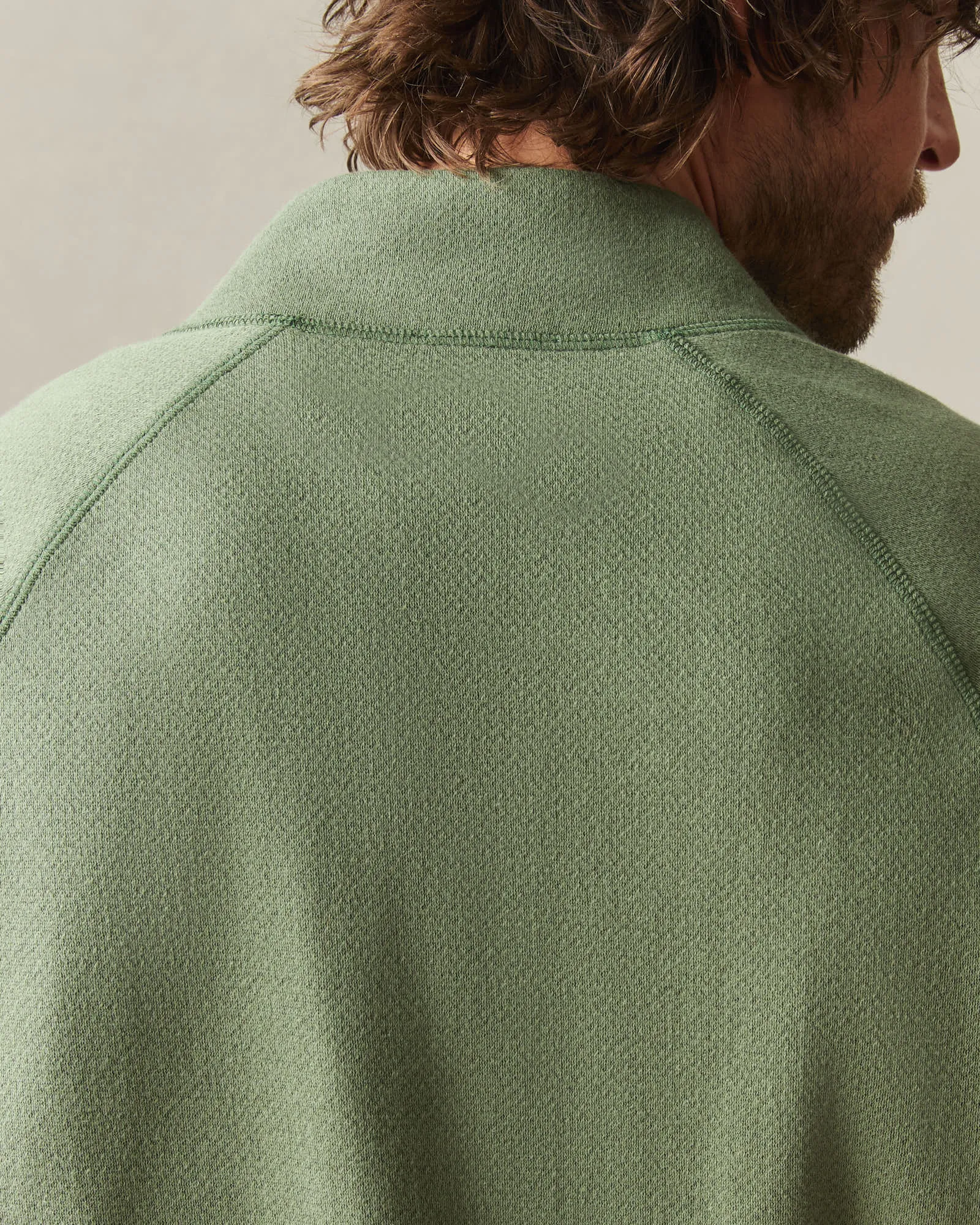 Men's Reversible Half Zip - Olvine sold by American Giant product image thumbnail 5