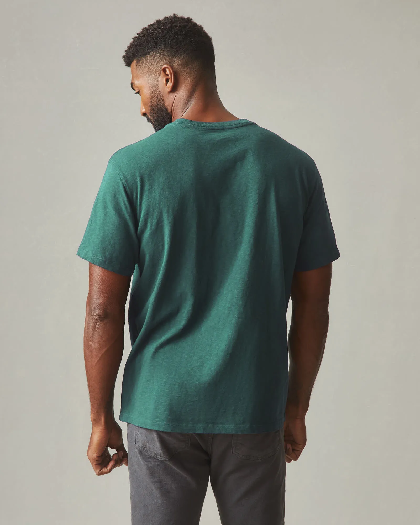 Men's Premium Slub V-Neck Tee - Jasper sold by American Giant product image thumbnail 2
