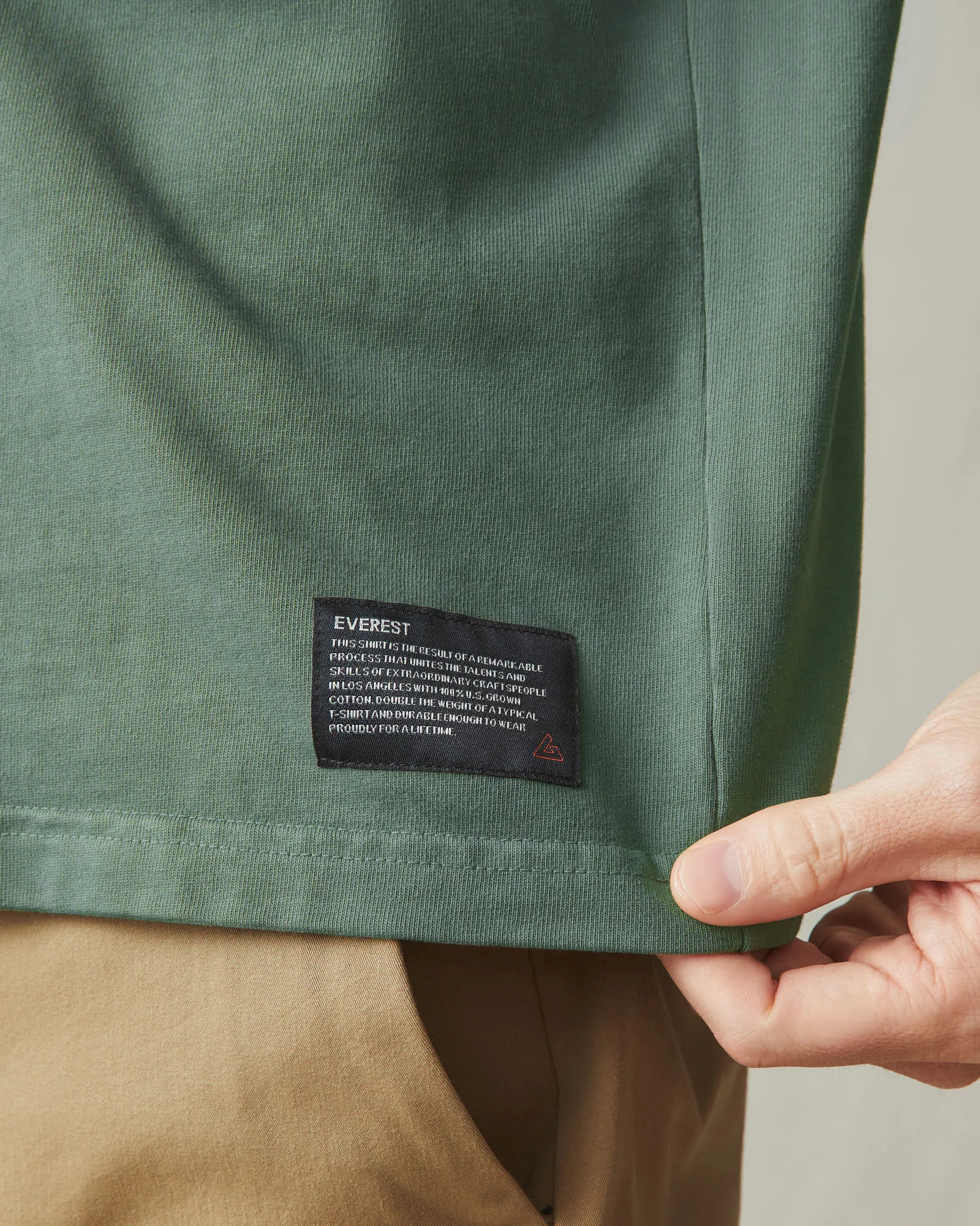 Men's Everest Tee - Dark Forest sold by American Giant product image thumbnail 4