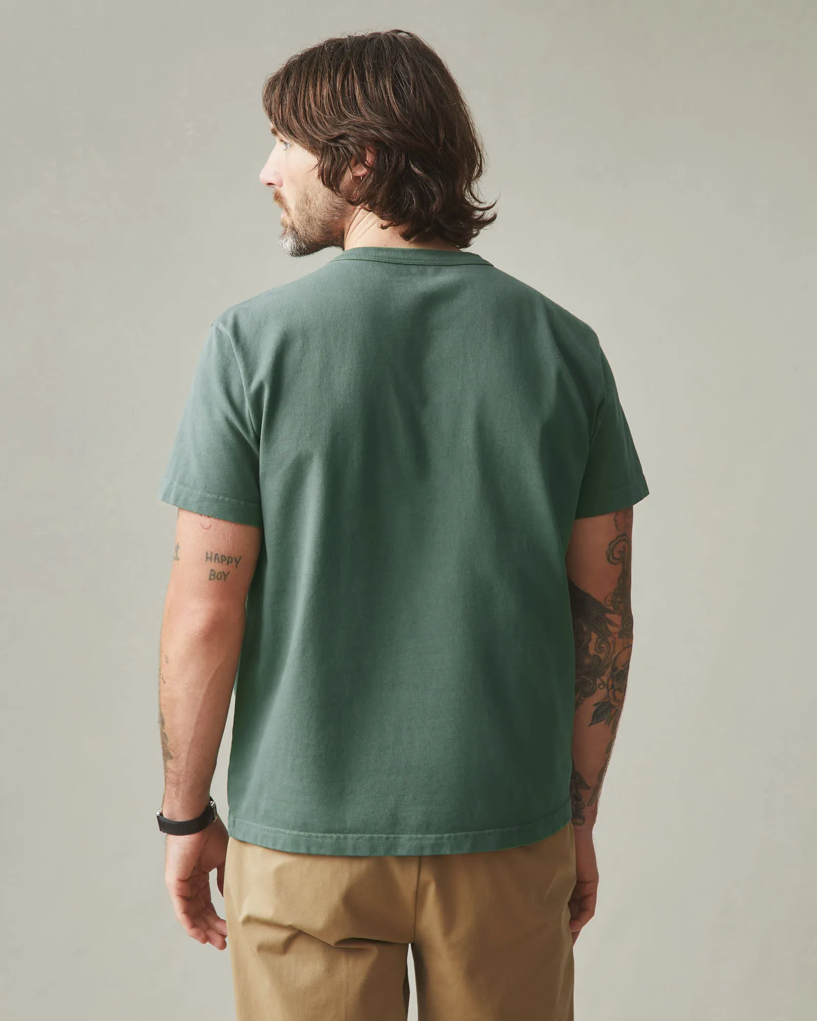 Men's Everest Tee - Dark Forest sold by American Giant product image thumbnail 3