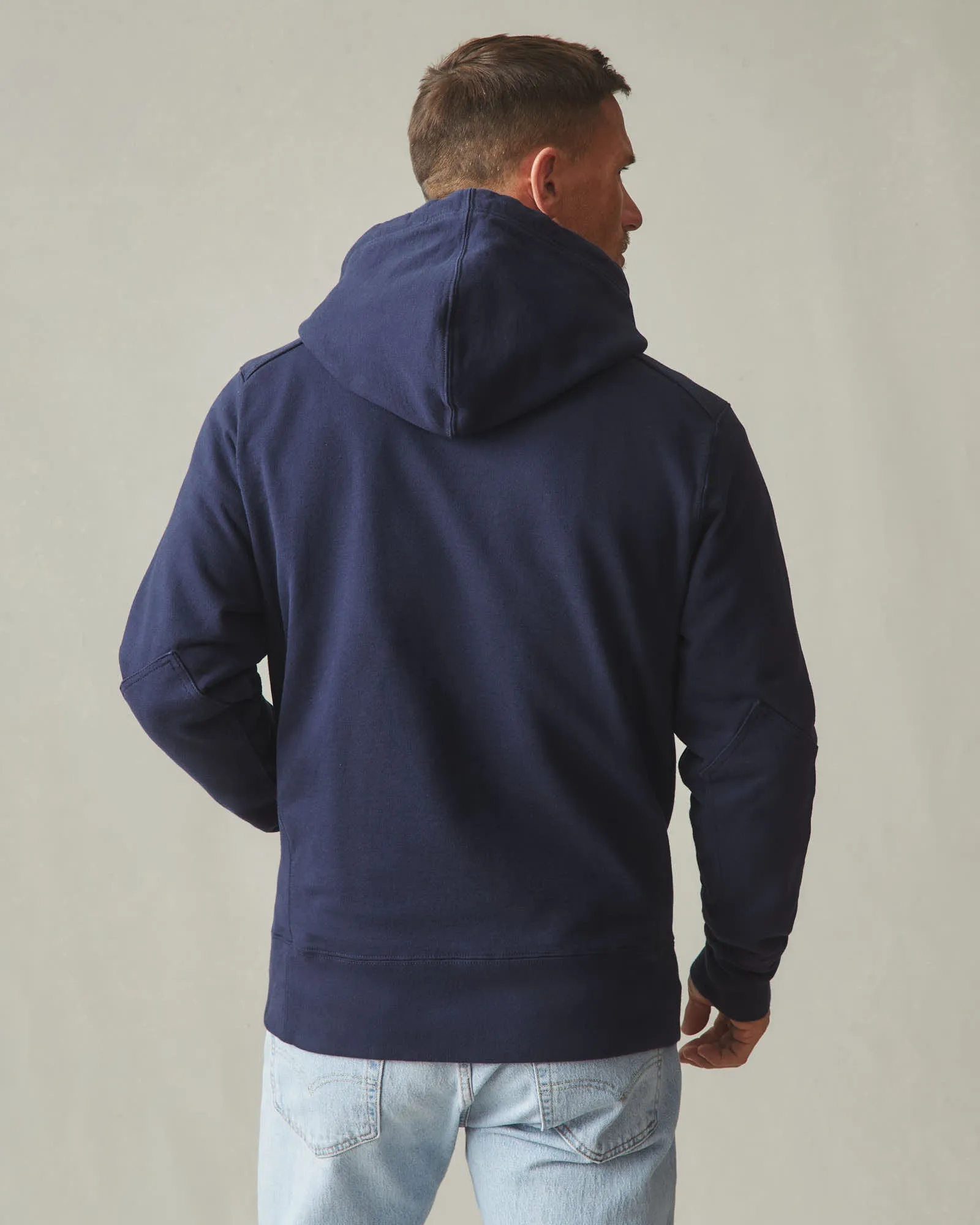 Men's Classic Pullover - True Navy sold by American Giant product image thumbnail 4