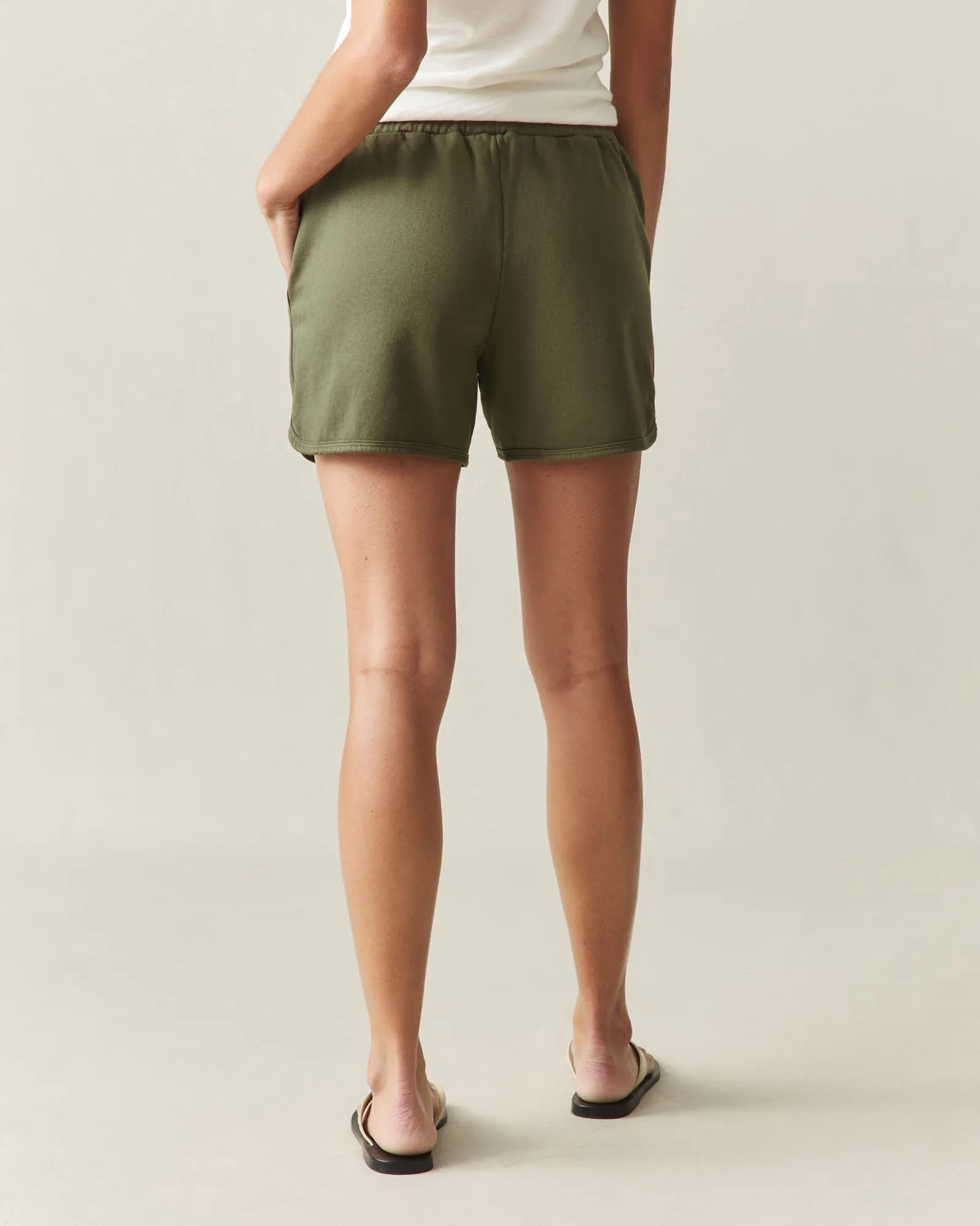 Women's Weekend Short - Olive Night sold by American Giant product image thumbnail 3