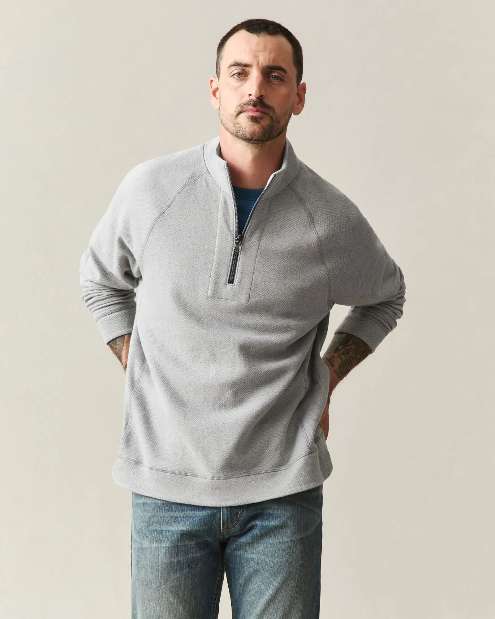 Men's Reversible Half Zip - Griffin sold by American Giant product image thumbnail 2