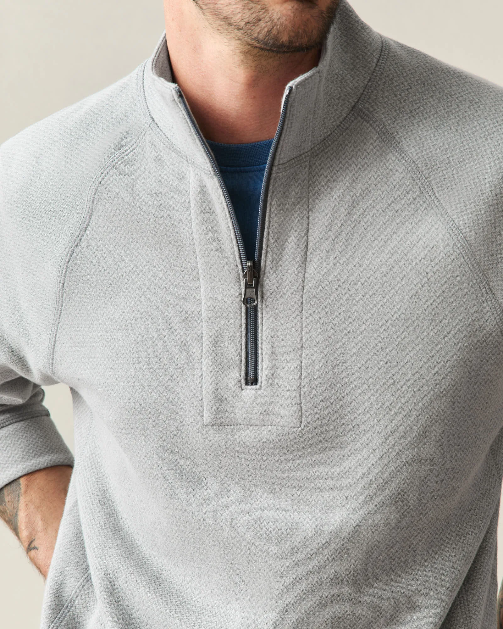 Men's Reversible Half Zip - Griffin sold by American Giant product image thumbnail 3