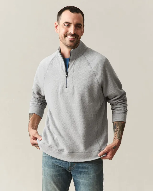 Men's Reversible Half Zip - Griffin made by American Giant