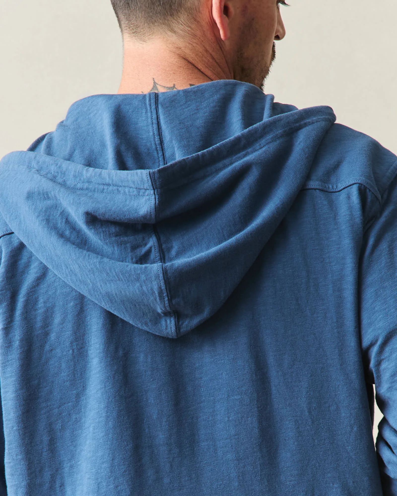 Men's Premium Slub Full Zip - Ensign Blue sold by American Giant product image thumbnail 5