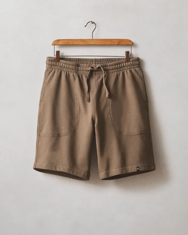 Men's Sweatshort - Cocoa Creme made by American Giant
