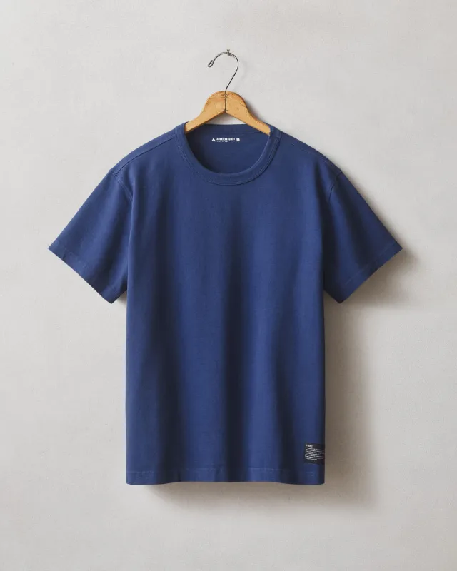 Men's Everest Tee - Estate Blue made by American Giant