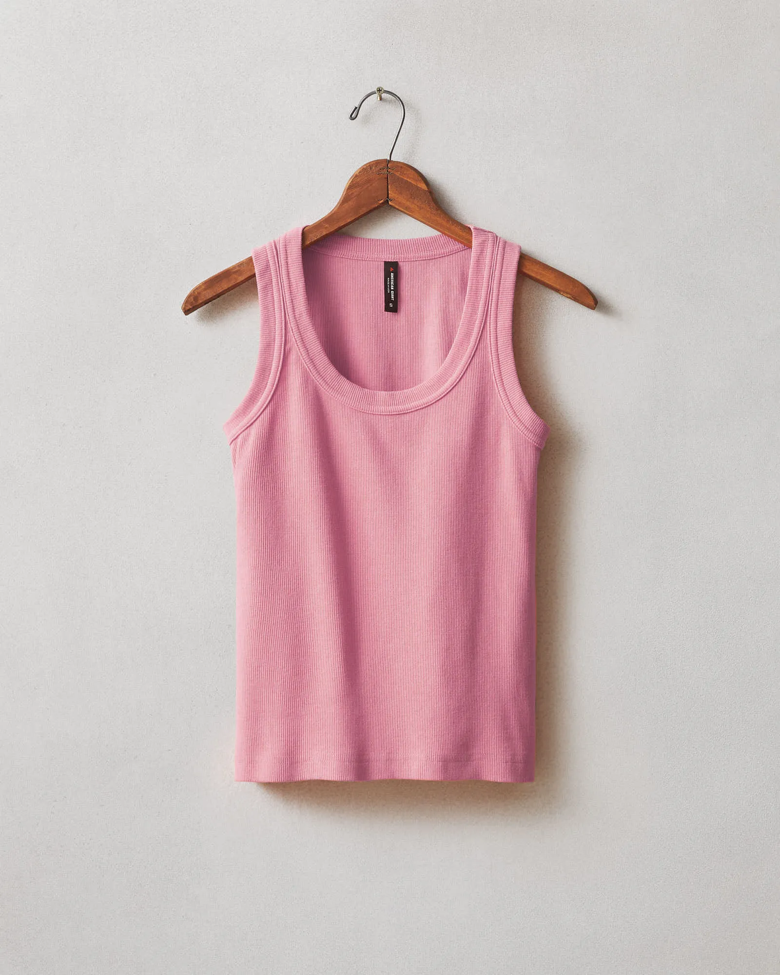 Women's Rib Tank - Moonlight Mauve sold by American Giant