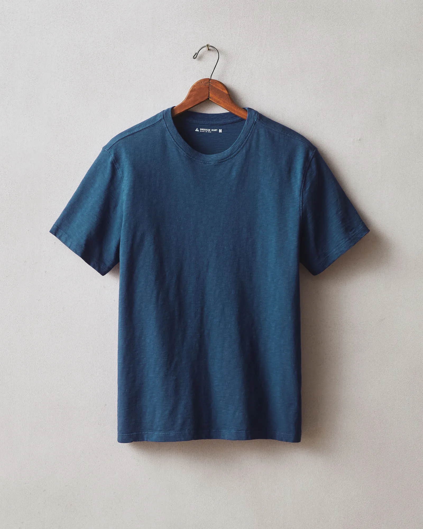Men's Premium Slub Crew Tee - Teal sold by American Giant