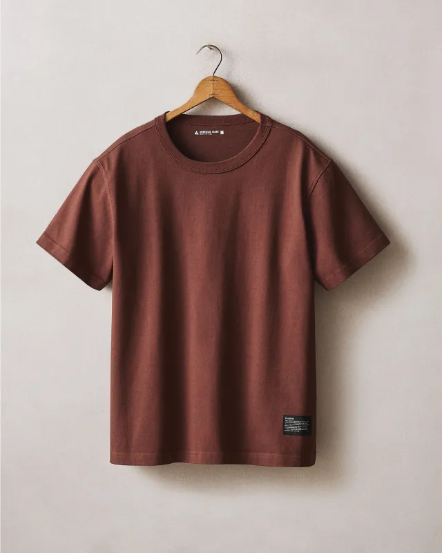 Men's Everest Tee - Hot Chocolate made by American Giant