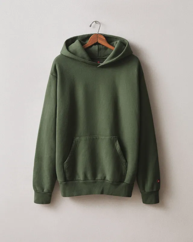 Unisex Collegiate Pullover - Field Green made by American Giant
