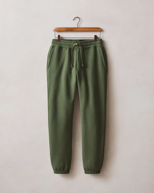 Men's Classic Sweatpant - Field Green made by American Giant