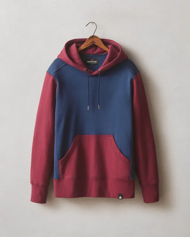 Men's Classic Pullover - Pomegranate Spellbound made by American Giant