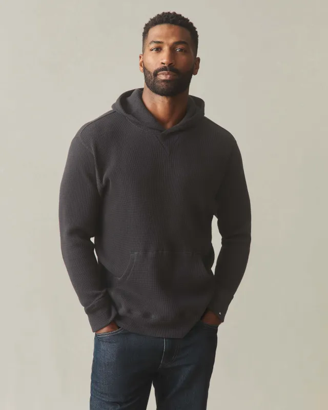 Men's Waffle Pullover - Basalt made by American Giant