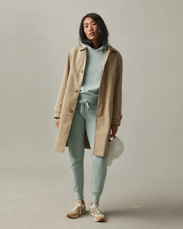 French Terry Jogger - Aqua Grey sold by American Giant