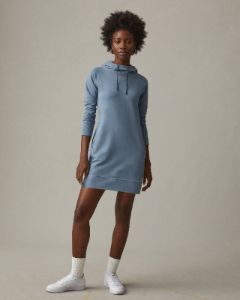 Hoodie Dress - Windward Blue sold by American Giant