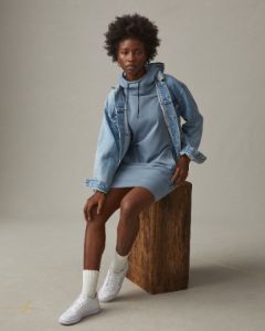 Hoodie Dress - Windward Blue sold by American Giant