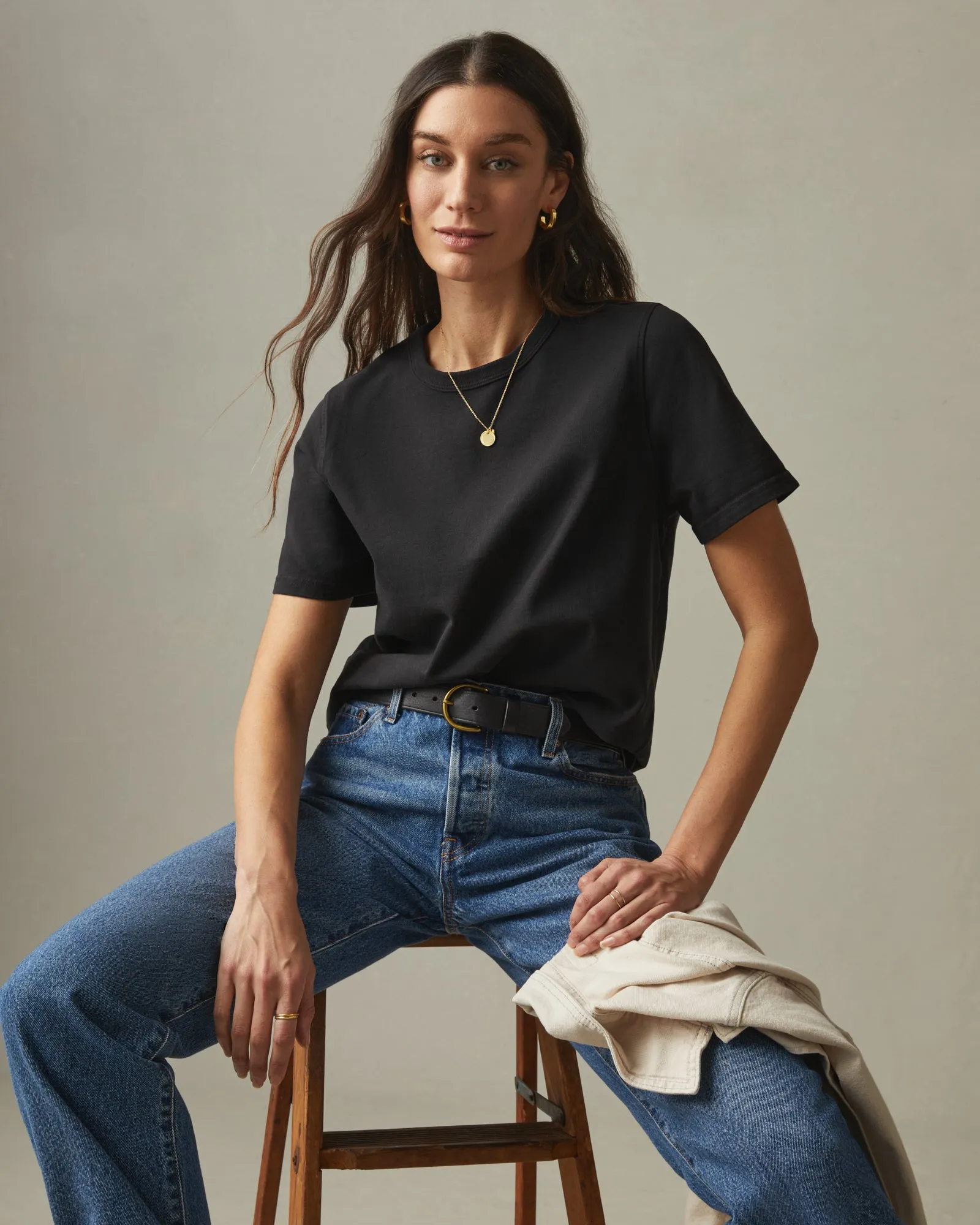 Everest Tee - Meteorite sold by American Giant product image thumbnail 4