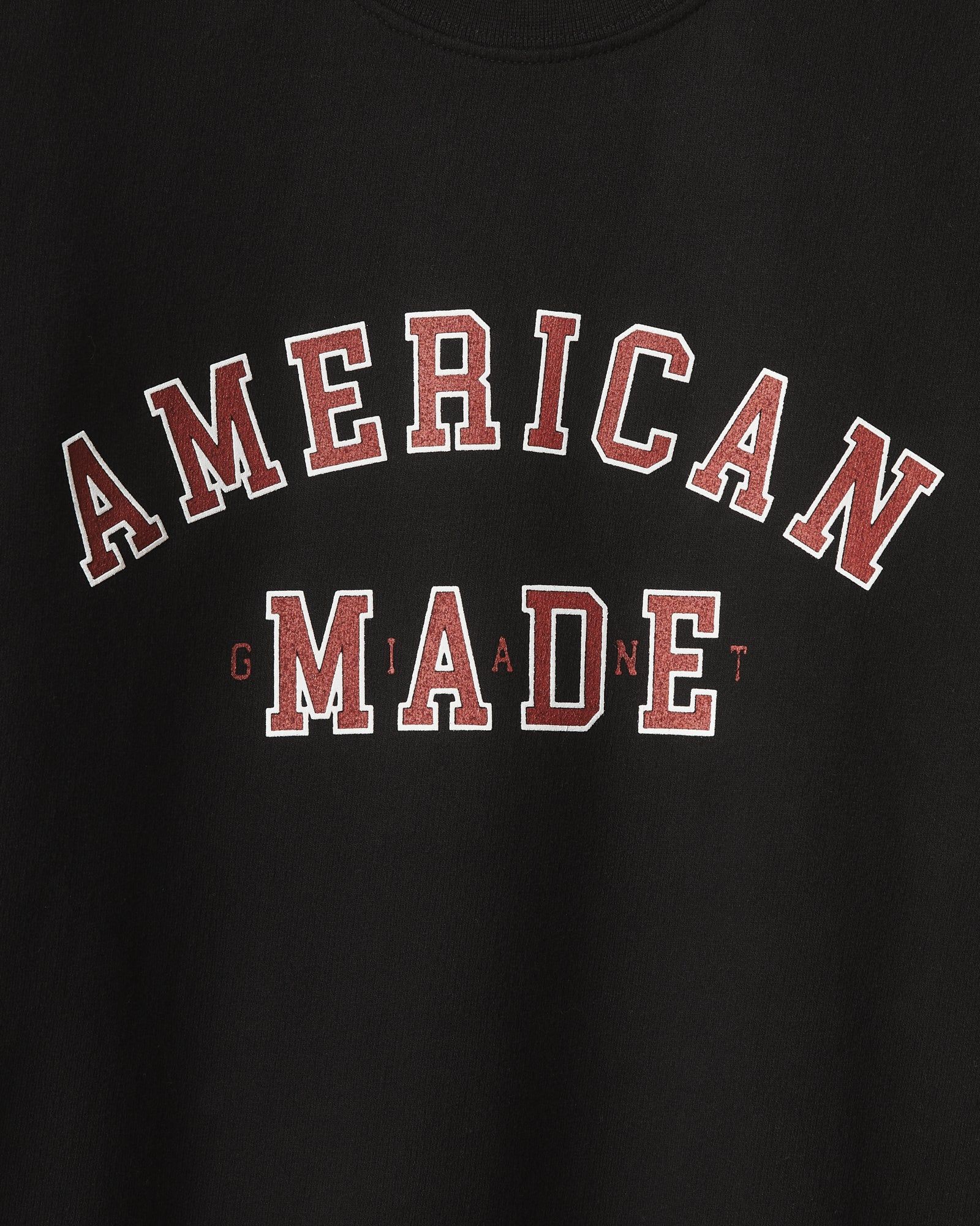 Women's French Terry Crew American Made - Black sold by American Giant product image thumbnail 2