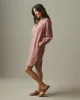 Women's Linen Tunic Dress - Burlwood sold by American Giant