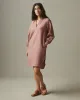 Women's Linen Tunic Dress - Burlwood sold by American Giant