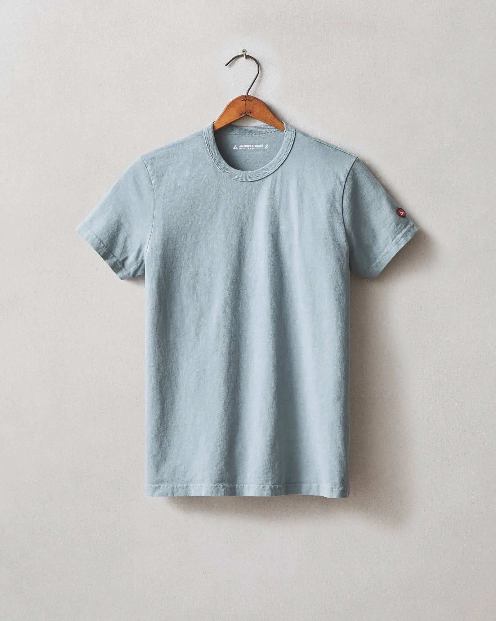 Women's Vintage Crew Tee - Washed Trooper sold by American Giant