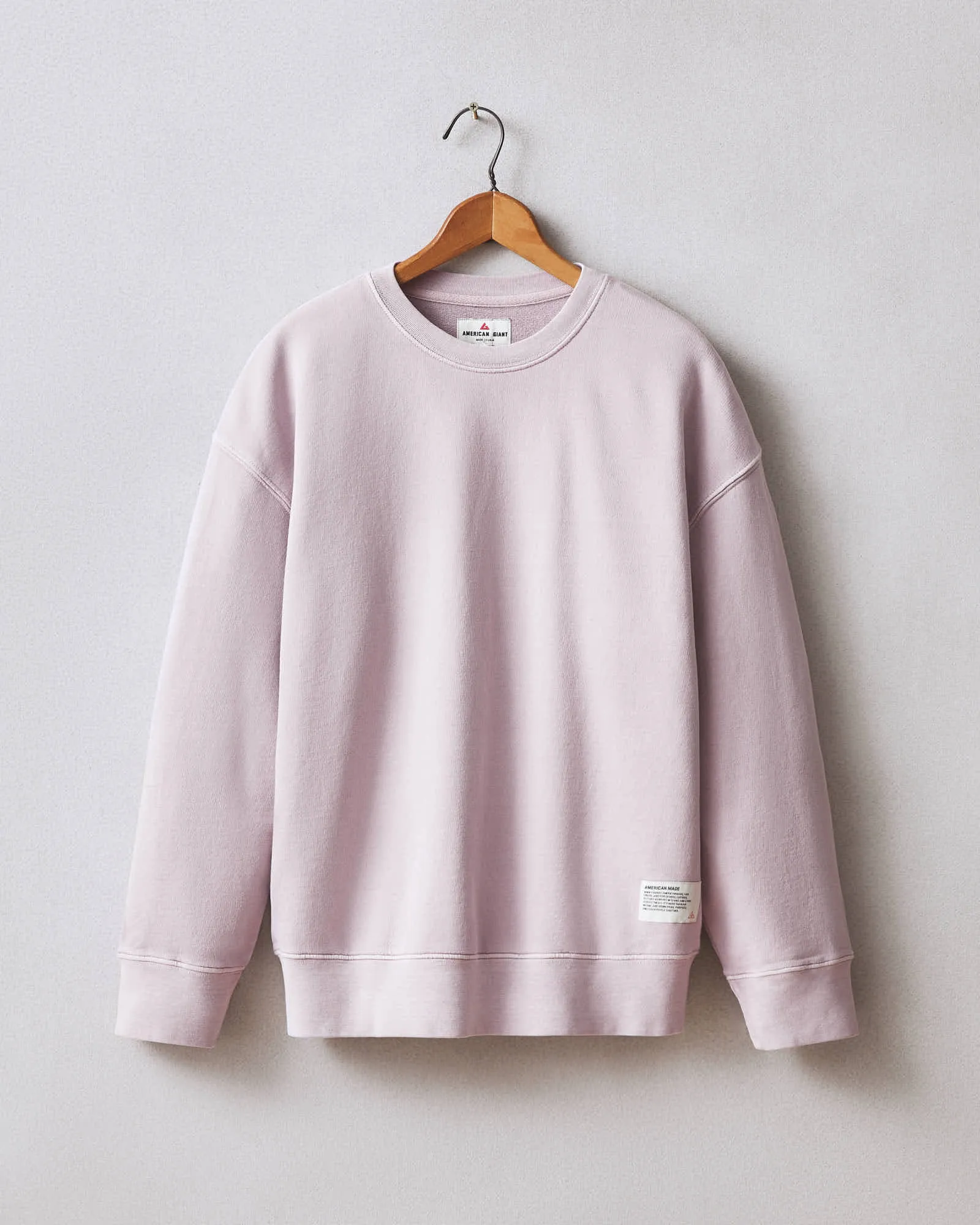 Women's Relaxed Crew - Thistle sold by American Giant