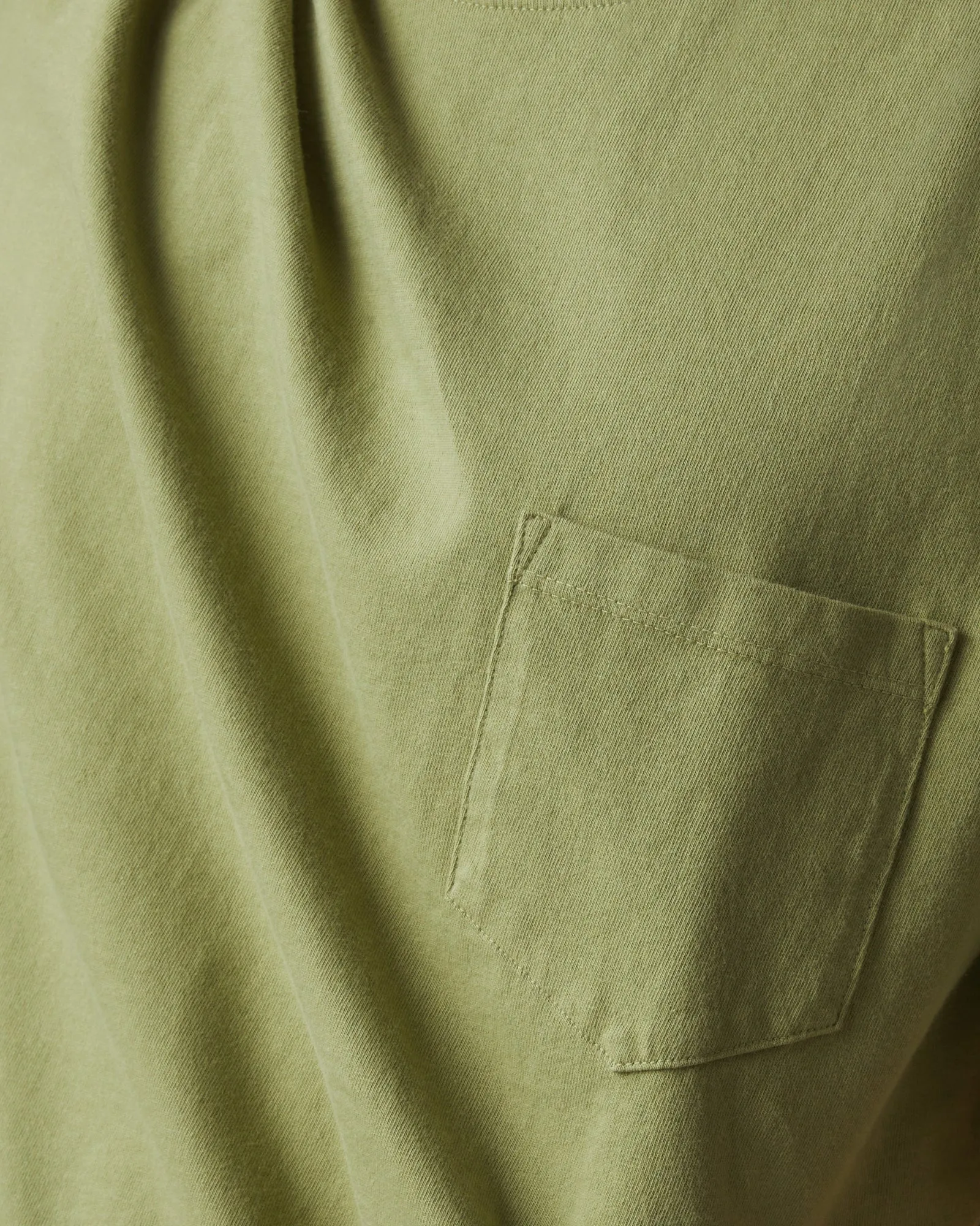 Men's Pocket Tee - Pale Sage sold by American Giant product image thumbnail 4