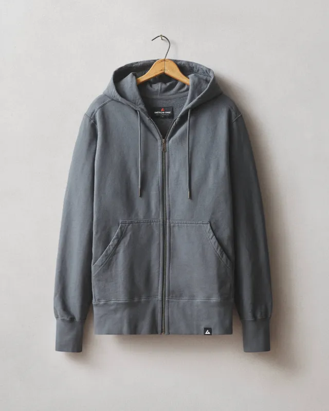 Men's Classic Full Zip - Iron sold by American Giant