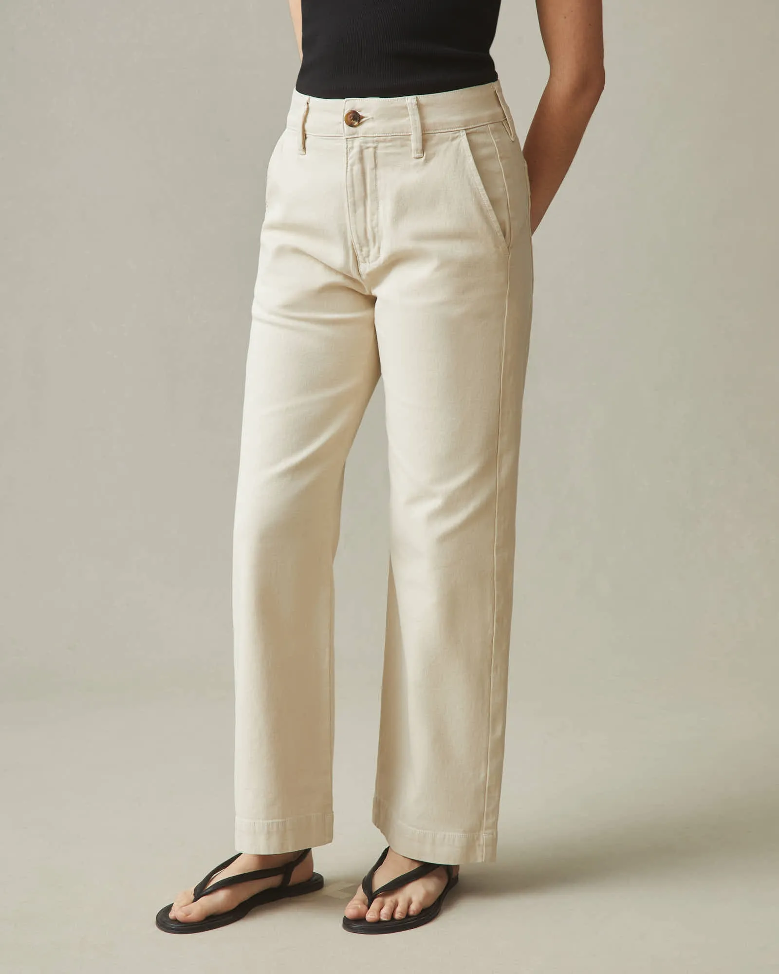 Women's Wide Leg Pant - Cotton sold by American Giant product image thumbnail 3