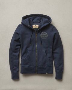 Women's Classic Full Zip MIKEROWEWORKS FOUNDATION - Oxford Blue sold by American Giant