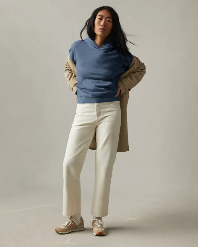 French Terry Pullover Hoodie - Blue Ink sold by American Giant