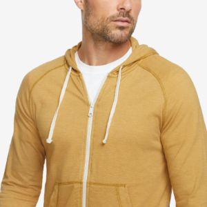 Lightweight Full Zip - Golden Rod Heather sold by American Giant
